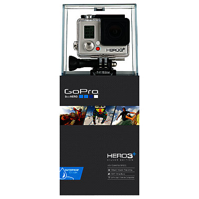 GoPro Hero3+: Silver Edition Camcorder, HD 1080p, 10MP, Wi-Fi